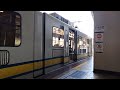 LRT 1 1st Generation Train (1G) (BN ACEC 1000 Series) Arriving & Departing @ Baclaran Terminal