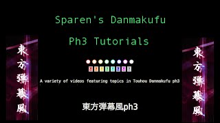 [3] Touhou Danmakufu ph3 Tutorial - Using Ascent Loops and More