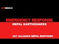 ACT Alliance Nepal response