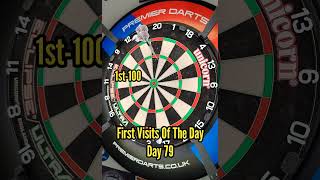 First Visits Of The Day - Day 79 #darts #pdc #lukelittler #dartsreviews #180 #lovethedarts