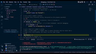 Introductory Python Programming - 02d - Debugging (Demo)