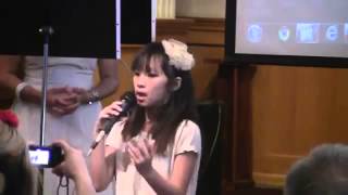 All by myself by Jennifer Ninnad (8 yrs old), Cross road music party, Thai Church in Whittier USA