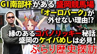 【風水娘・コパノリッキーと縁のある「盛岡競馬場」】ぶらり歴史探訪【グルメシリーズ】