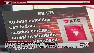 Improving AED access in schools