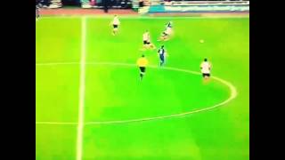 Van Persie first goal vs Southampton (2014-15)