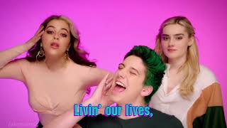 Zombies 2 sing along but it's just Milo, Meg and Ariel being a wholesome and chaotic trio