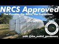 NRCS APPROVED: Start to Finish High Tunnel Build | EQIP Grant | with Nakid Gardeners