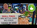 Brian Shows You Why SMALL Ponds Are Awesome! - Indoor Backyard Small Pond REVEAL