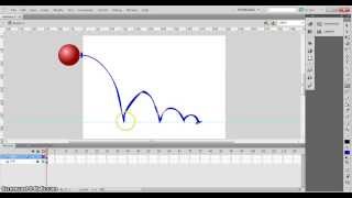 Animation Principles: Squash and stretch- animating a bouncing ball on flash