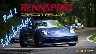 Rennsport Dragon Rally June 2022 (part 2) If you love Porsches, this is the video to see!