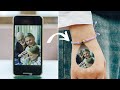 Make a hidden photo bracelet with a image in your phone Personalized jewelry idea