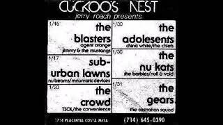 TSOL :: Live @ The Cuckoo's Nest, Costa Mesa, CA, 1/23/81