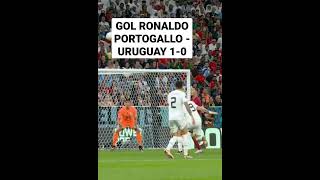 gol di #Ronaldo in #portogallo - #uruguay 1-0
