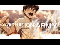 SEVEN NATION ARMY - ATTACK ON TITAN [AMV]