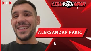 Aleksandar Rakic on recovery from knee surgery, gives Jiri vs. Glover 2 prediction