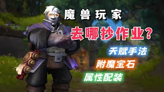 魔兽世界3大抄作业攻略网站 纯萌新\u0026起小号快速上手游戏！