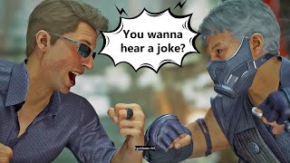 Mortal Kombat 1 - Humorous Dialogues with Johnny Cage