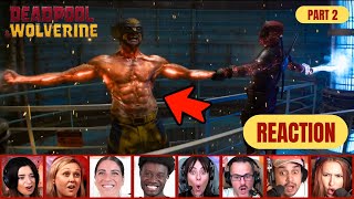 9 More Fans Reacting to WOLVERINE'S ABS! | Deadpool & Wolverine Ending REACTION