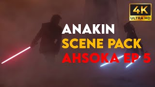 ANAKIN SKYWALKER | 4K SCENE PACK |  AHSOKA EPISODE 5