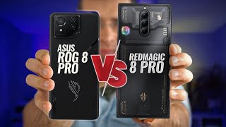 Asus ROG Phone 8 vs Redmagic 8 Pro -  comparison