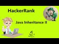 #30 Hackerrank Java Inheritance II Solution- java 8 |  Hackerrank java