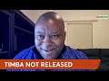 WATCH: Timba and 64 other Zimbabwe opposition activists not released