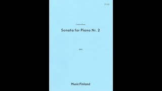 Fridrich Bruk. Sonata for Piano No 2 (2002)