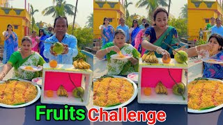 Match The Same Fruits eat Unlimited Chowmein Challenge