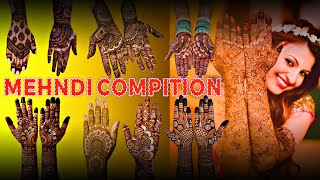 Mehndi Compition - एक से एक सुंदर मेंहदी डिजाइन | Mehandi Design | Vyapar Mela Mungeli 2024