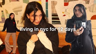 living in nyc for 12 days