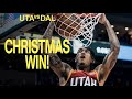 Jordan Clarkson DANCING on Christmas Night | UTAH JAZZ