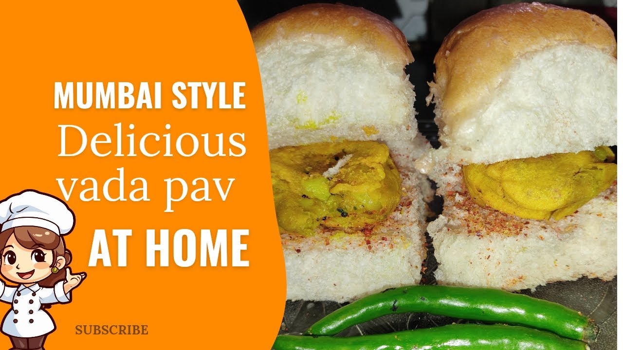 Vada Pav At Home With Easy Recipe | Mumbai Street Food | मुंबई Style ...