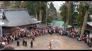 Akiba Shrine Festival 2018,   秋葉祭：【沢渡組の鳥毛ひねり】 (4k) 高知県仁淀川町