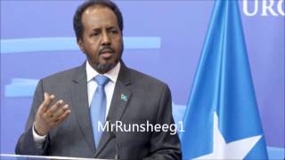 Madaxweyne Xasan Sheekh oo markii koowaad ka hadlay Khilaafka