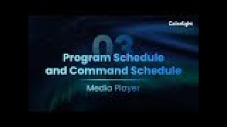Colorlight EP03: Set Program & Command Schedules in Player Master | LED Automation