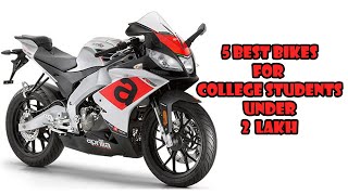 5 Best Bike For College Students Under 2 Lakh in 2023 || #bikes