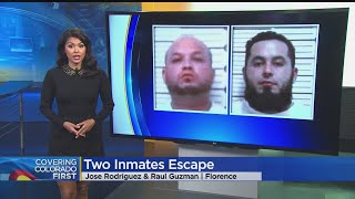 2 Inmates On The Run After Escape From Correctional Facility In Southern Colorado