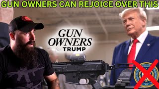 Trump's Already Making Gun Owners Lives Much Easier