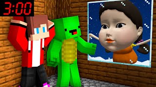 How Young-hee Attacked Mikey and JJ in Minecraft at 3:00 AM !? - Maizen