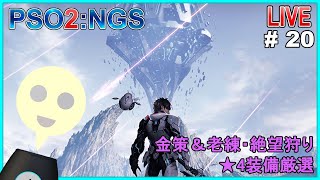 【PSO2:NGS(ship1)】永遠の金策＆老練絶望狩り　その3【そうち55号】