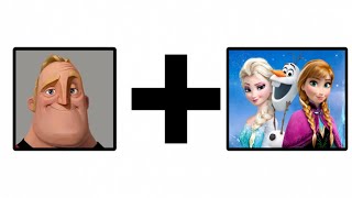 Mr Incredible +Frozen = ?