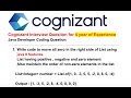 Cognizant Interview Coding Question | Move Zero Element to end using java 8 features.