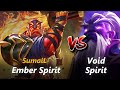 SumaiL- mid Ember Spirit vs Void Spirit | First 10 minutes