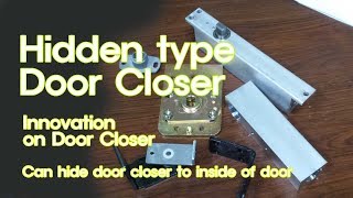 50 hidden type door closer