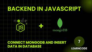 How T Connect MongoDB And Insert Data in Database #7