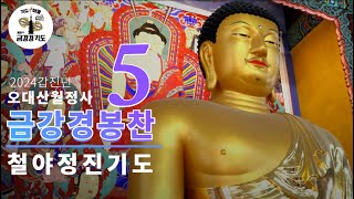 금강경 봉찬기도 5월 철야정진기도법회 | 2024년 5월 11일 토요일 | 19:00 ~ 03:40 | 2부 : 금강경 독송 (대법륜전, 문수선원)