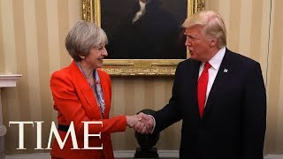 President Trump And British Prime Minister Theresa May Hold A Press Conference | TIME