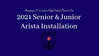 Benjamin N Cardozo 2021 Senior \u0026 Junior ARISTA Installation