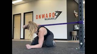 Quadruped Thoracic Rotation mobilization