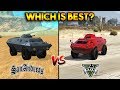 Gta 5 Apc Vs Gta San Andreas Swat Van Which Is Best